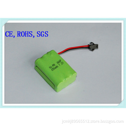 Ni-MH Battery Aaap-7.2V 650mAh for Electric Toys, Battery, Alarm System, Rechargeable Battery